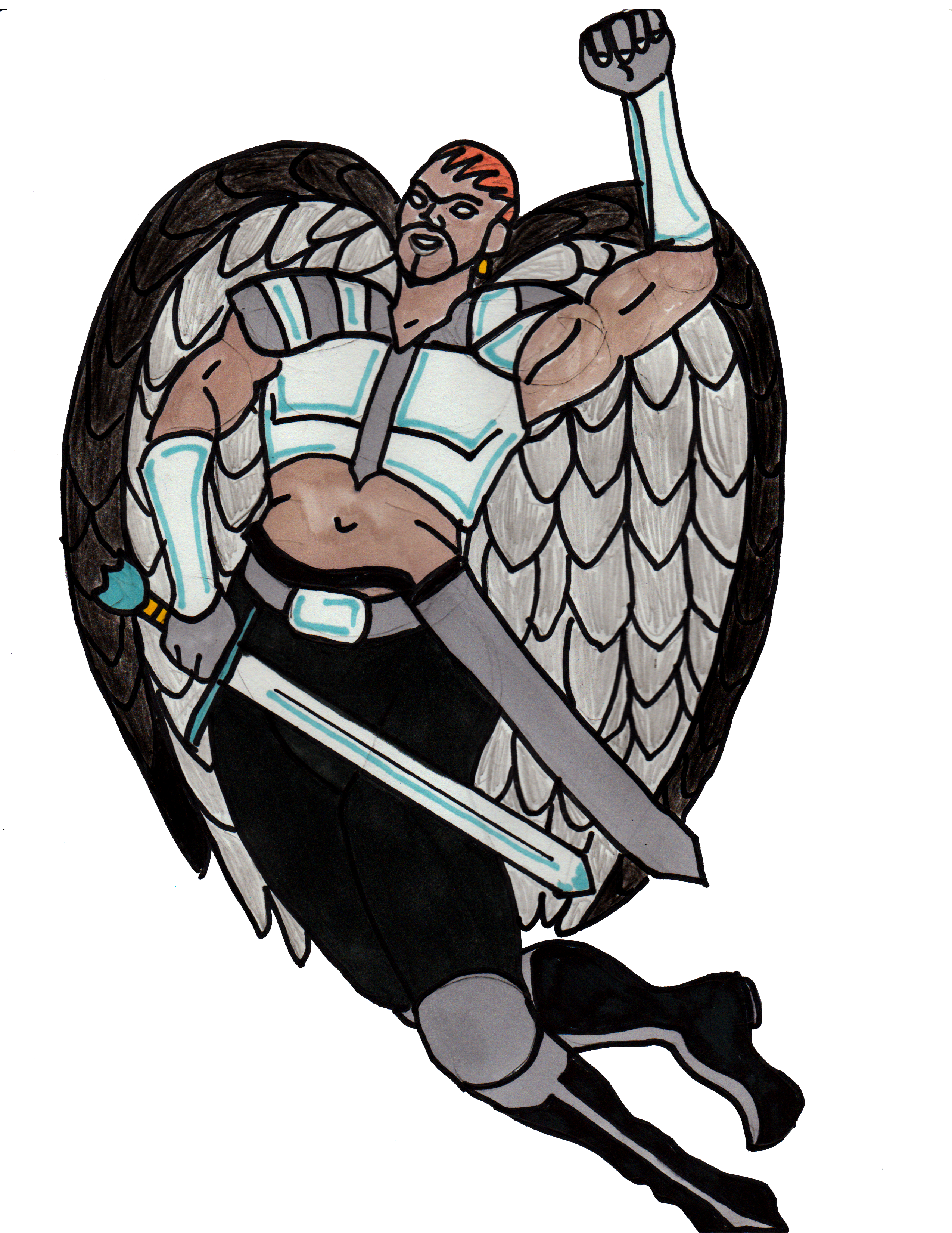 John James Northrop Angel illustration