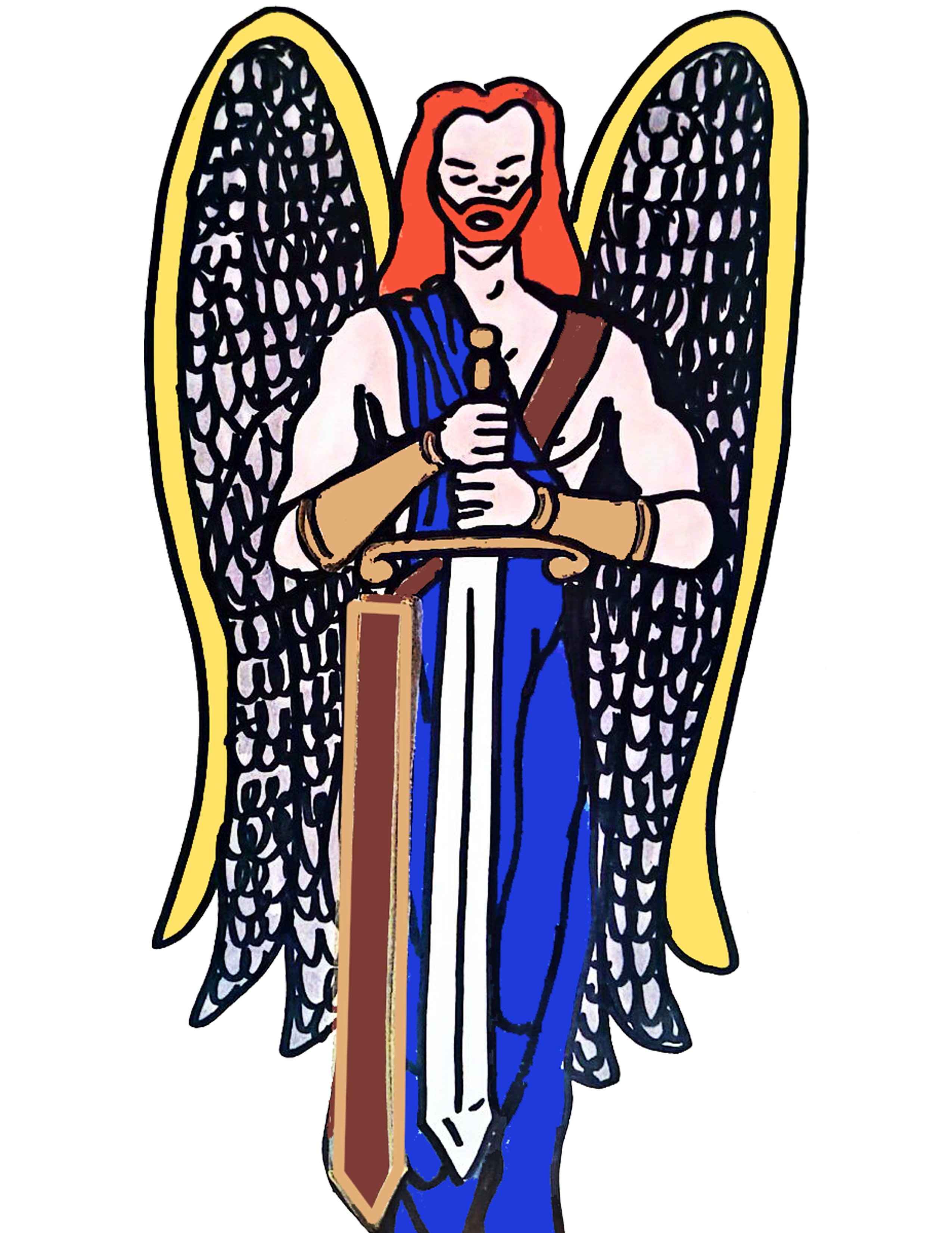John James Northrop Angel illustration